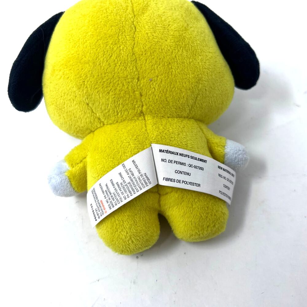 BT21 Chimmy Plush 6.5" KPop Yellow Puppy Dog Gund Stuffed Animal - Picture 5 of 7